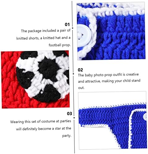 Baby Football Costume Set for Photography Newborn Outfit