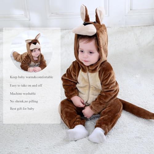 TONWHAR Baby Animal Costume Romper for Boys Girls