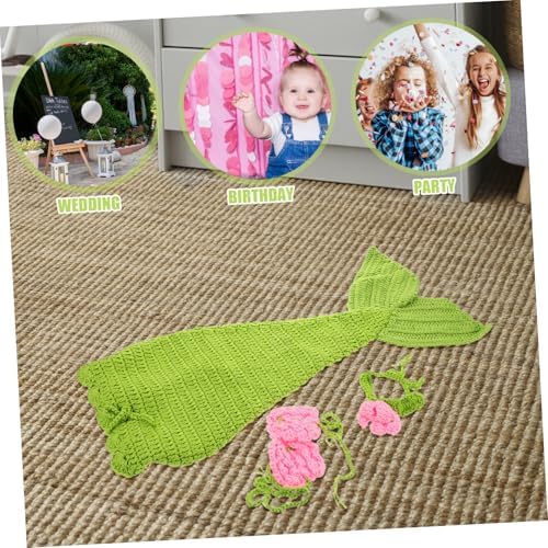 VALICLUD Mermaid Baby Costume for Newborn Girls