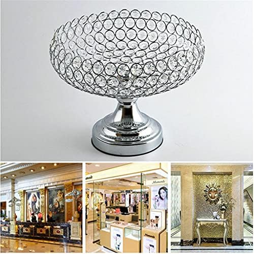 Elegant Wrought Iron Candle Holder with Dried Fruit Tray
