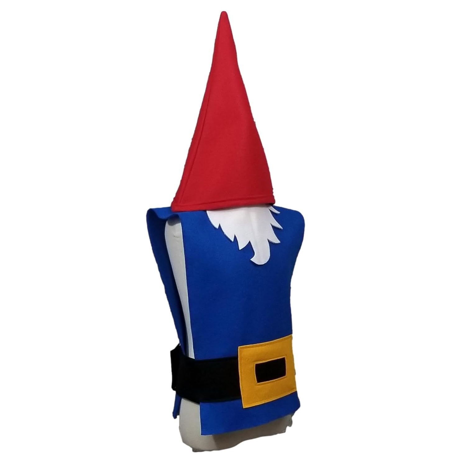 Blue and Red Gnome Costume Set for Kids and Adults