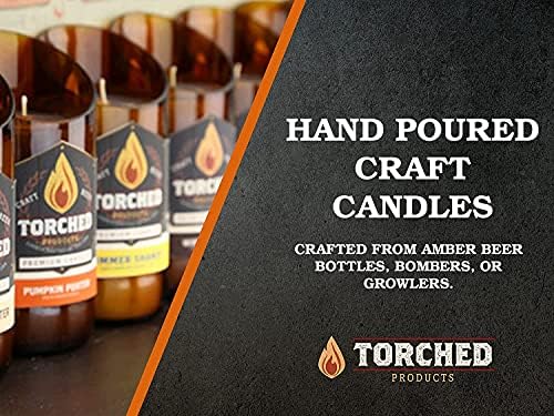 Torched Beer Scented Candles - Barrel-Aged Brown Ale 11 oz