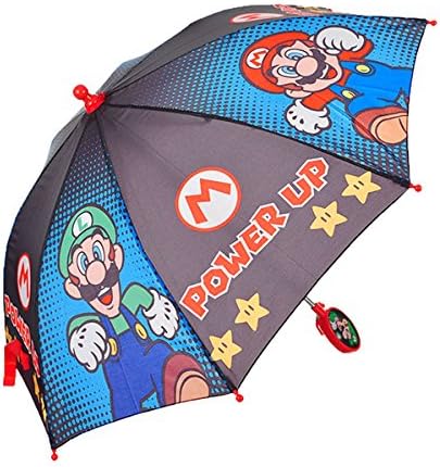 Super Mario Stick Umbrella for Girls One Size 1