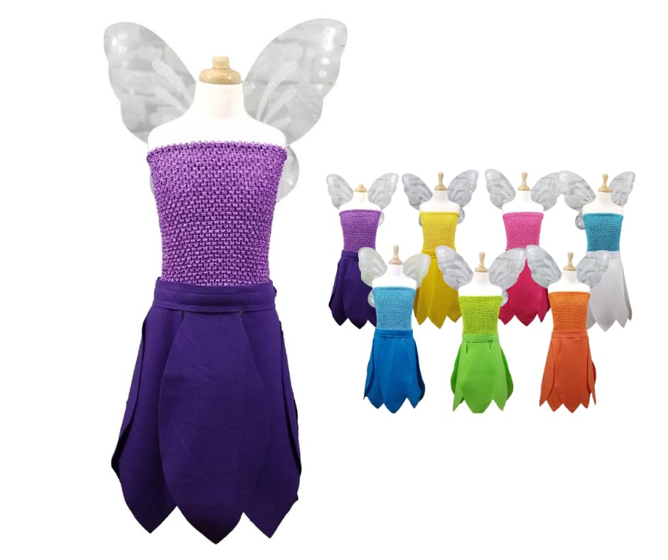 Purple Flying Fairy Costume for Boys