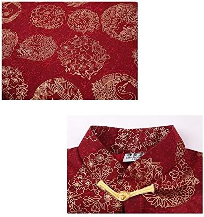 Hooyi Boys Traditional Tang Coat Spring Festival Costume 1