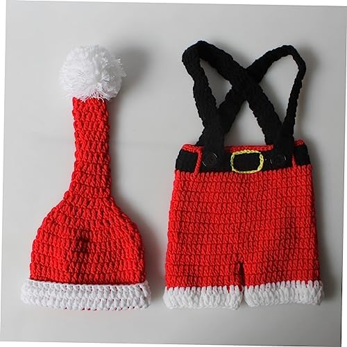 Yardenfun Baby Christmas Suit Newborn Santa Dress