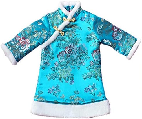 Baby Girl Qipao Dress Traditional Chinese Style with Embroidery