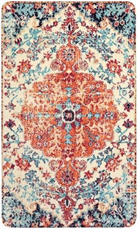 Lahome Bohemian Floral Medallion Area Rug