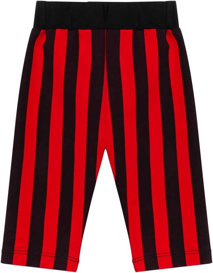 LENSOUS Pirate Costume Pants Set with Hat for Baby