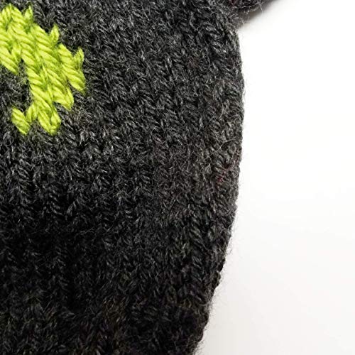 Little Fox Nerdy Knits Black Cat Beanie Halloween Costume Hat
