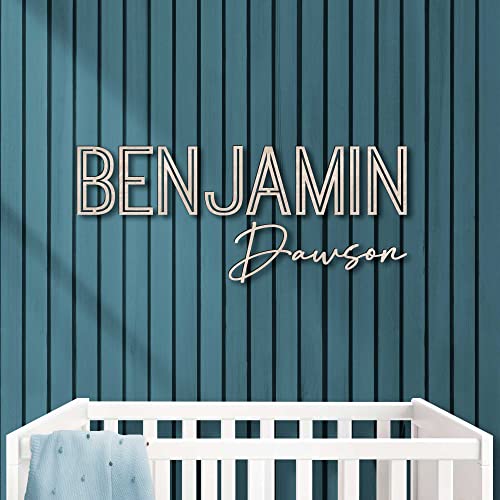 Custom Name Sign Personalized Wood Sign Boy Girl Name Sign