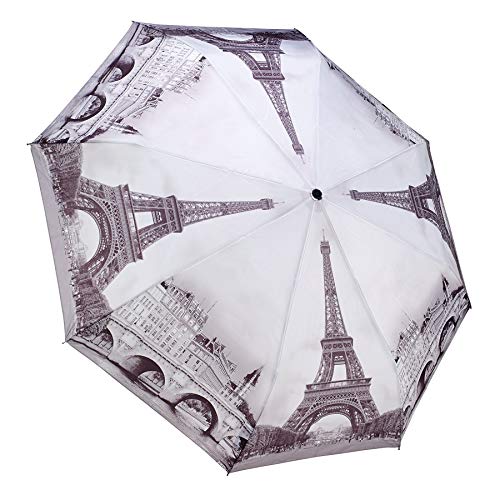 Galleria-Paris Large Portable Folding Umbrella 48 Arc