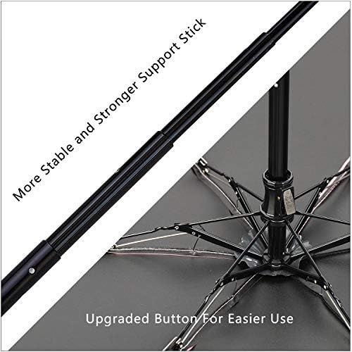 GAOYAING Compact Pocket Umbrella Gray 1
