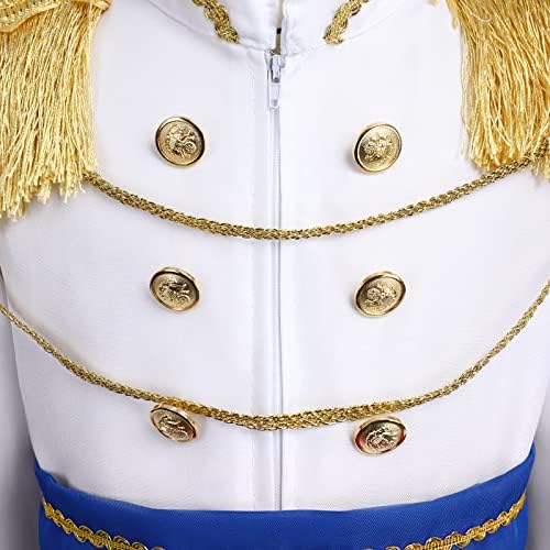 IBTOM CASTLE Boys Prince Charming Costume Medieval Royal Outfit