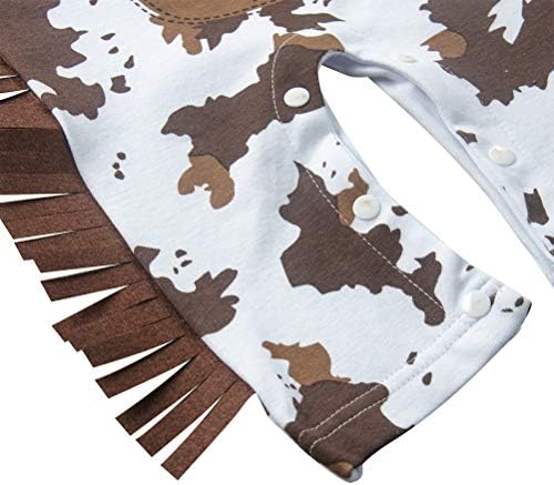 LXKIKMM Cowboy Romper Halloween Dress for Baby Boys
