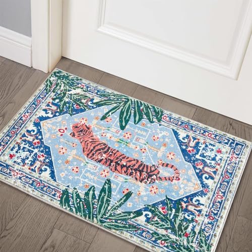 Aldopein Tropical Jungle Throw Rug 2x3