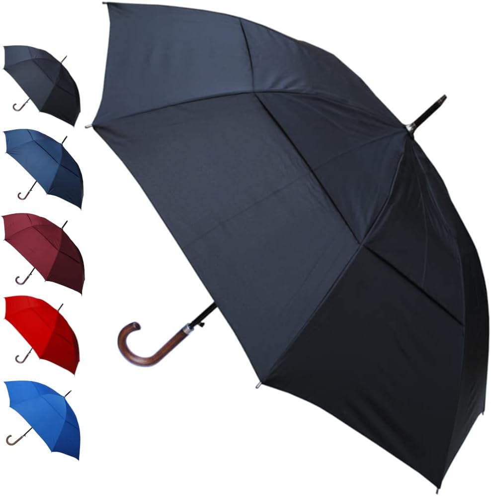 60MPH Windproof Heavy Duty Umbrella - StormDefender City