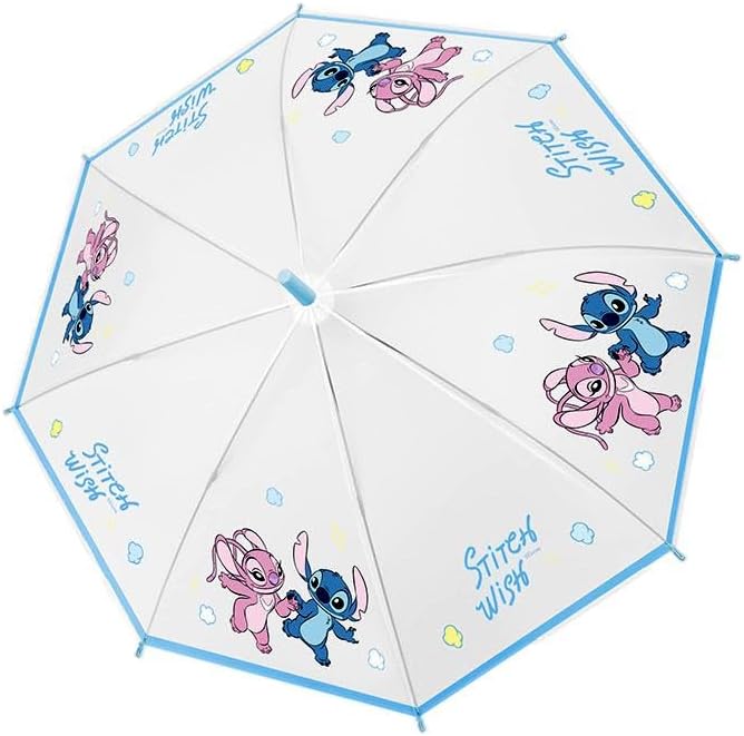 RRI Cartoon Stitch Windproof Folding Umbrella