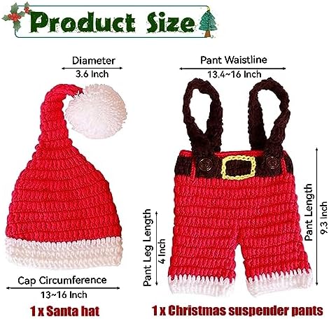 AIXIANG Handmade Baby Christmas Costume Set