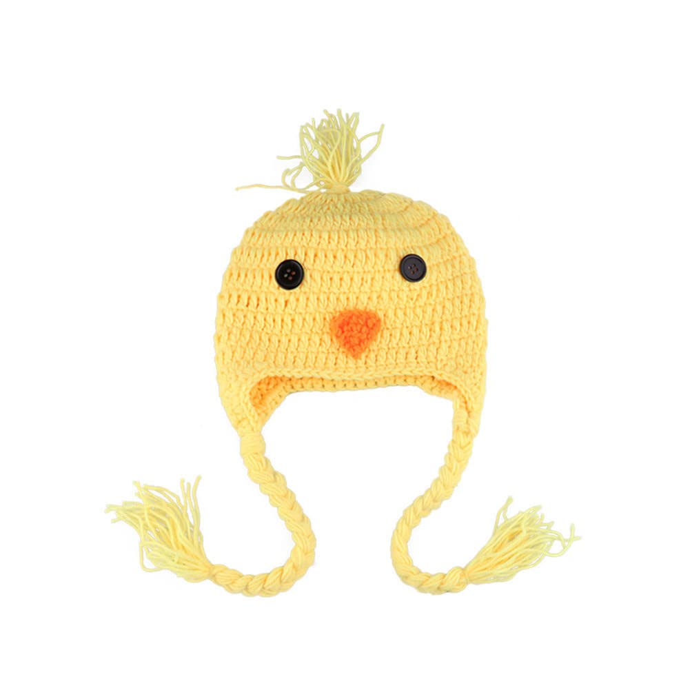 Vemonllas Newborn Baby Chick Hat Shorts Costume Set