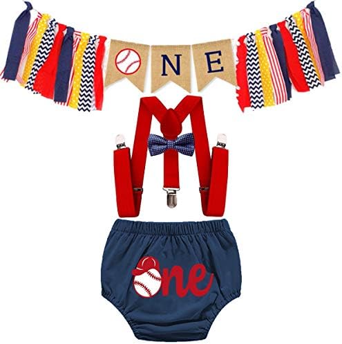 Baby Baseball Costume Set for Birthday Cake Smash
