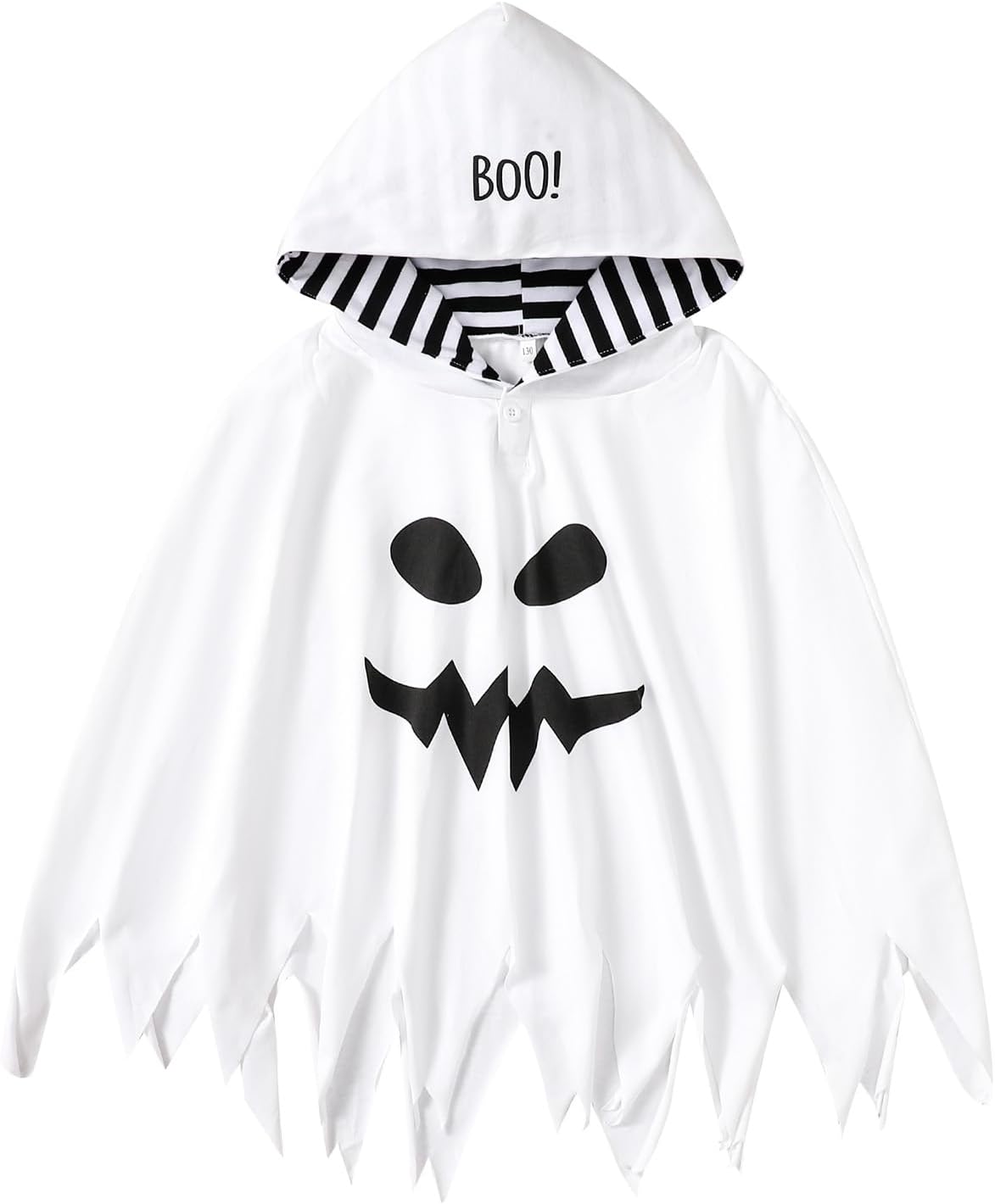 Baby Boy Halloween Ghost Cloak Cape Poncho