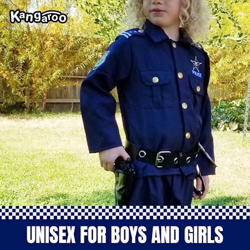 Kangaroo Police Costume Kids Set for Boys Girls