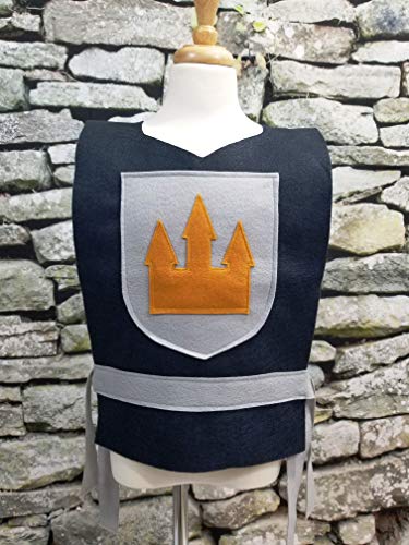 Medieval Knight Grey Tunic Baby Costume