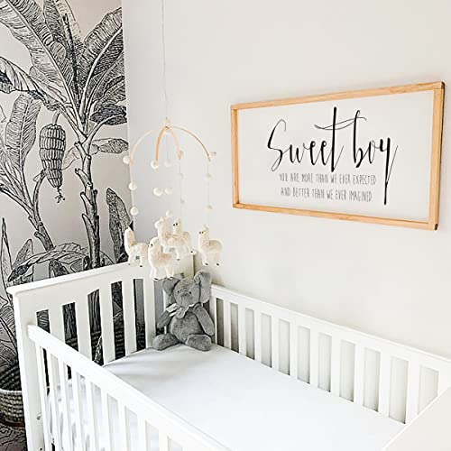 Meliora Craft Baby Boy Nursery Decor Sign