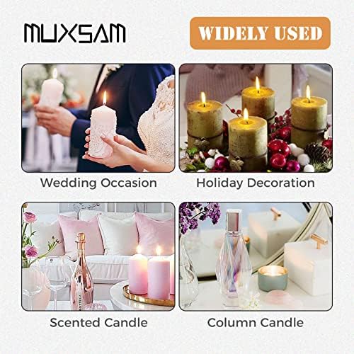 MUXSAM Gold Candle Snuffer with Long Handle 1