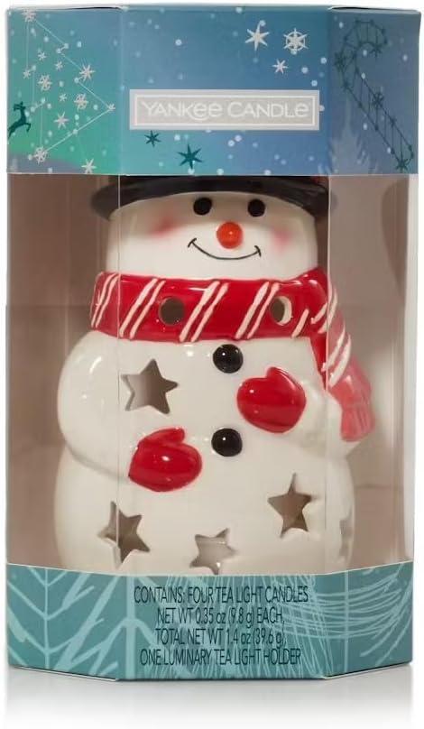 Yankee Candle 5-Piece Snowman Tea Light Set