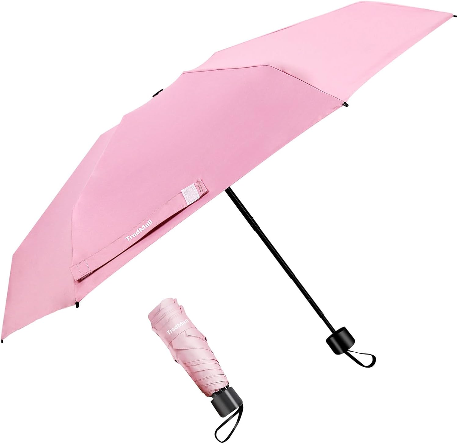 TradMall Mini Travel Umbrella with 95 UV Protection