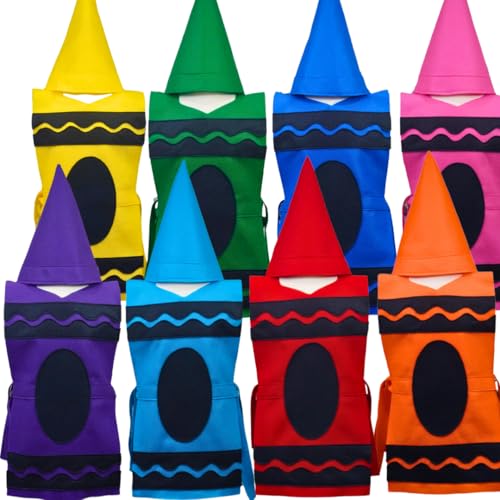 Pink Crayon Costume Tunic and Hat Set - Family Sizes