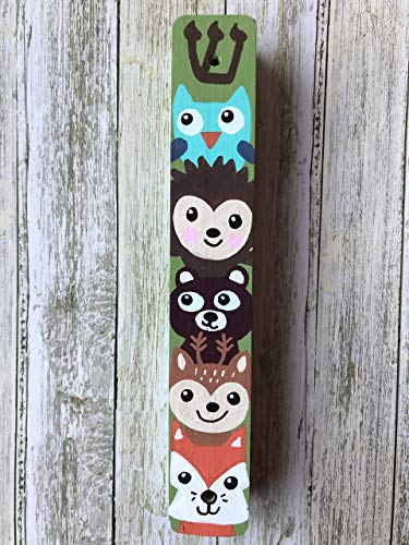 Lea Joelle Mezuzah Scroll Case Green