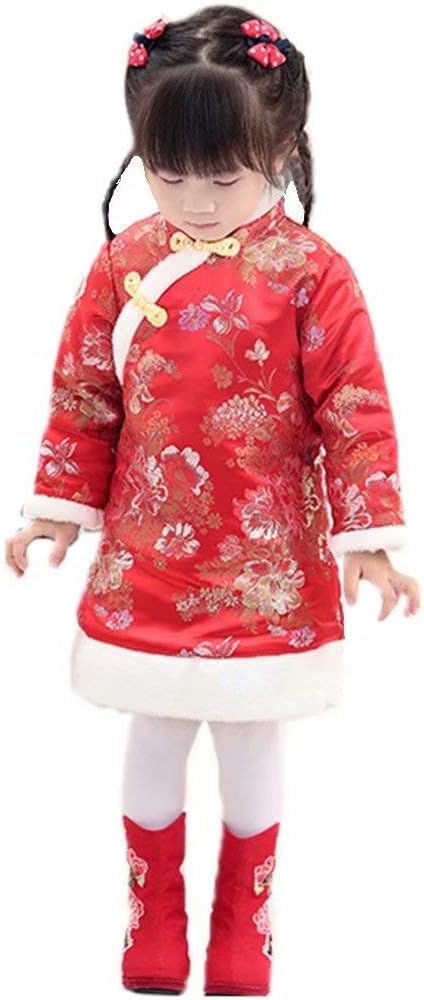Baby Girls Chinese Qipao Dress Coat