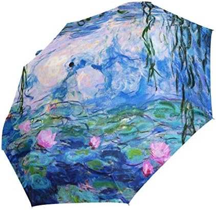 YZGO Automatic Open Close Travel Umbrella Windproof Waterproof