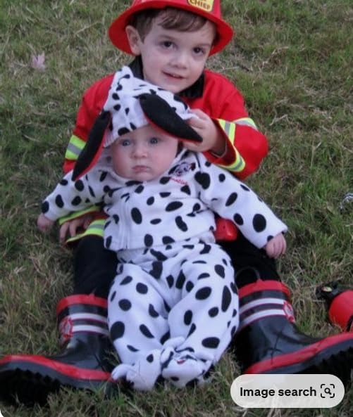 Unisex Baby Dalmatian Halloween Costume 0-18M