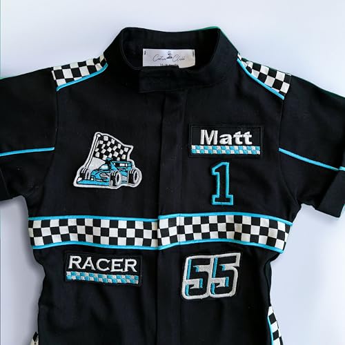 Handmade Race Car Driver Costume for Toddlers - 12-18 Months 1