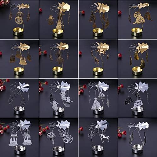 Ywmsfl Snowman Tea Light Holder Stand Metal Christmas Decor
