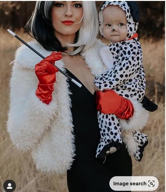 Unisex Baby Dalmatian Halloween Costume 0-18M