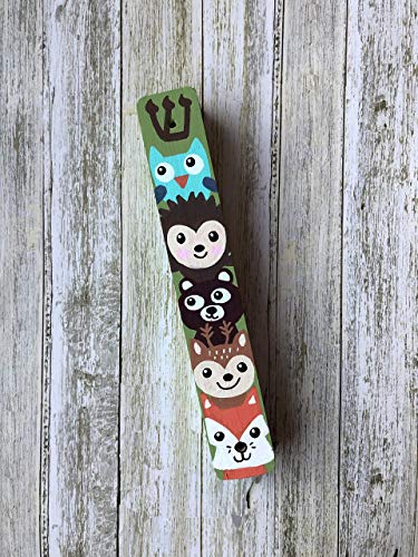 Lea Joelle Mezuzah Scroll Case Green