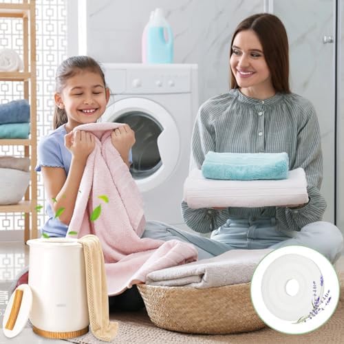 4 Flavors 24 Pcs Towel Warmer Fragrance Discs