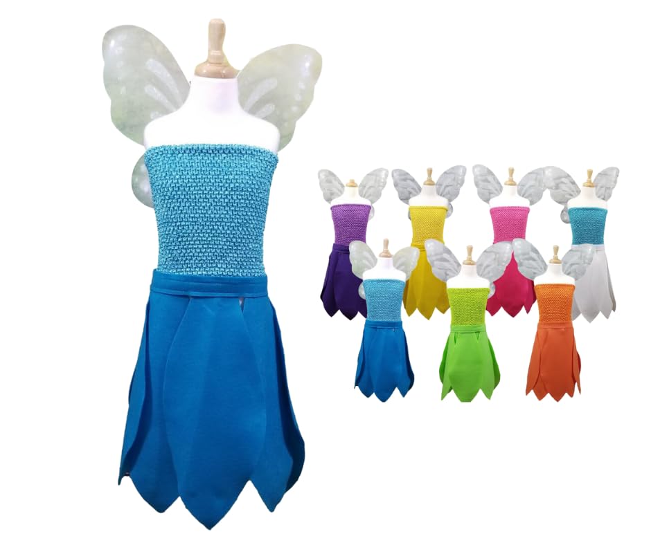 Blue Water Fairy Costume for Kids and Baby