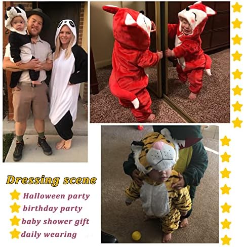 TONWHAR Baby Animal Onesie Halloween Costume