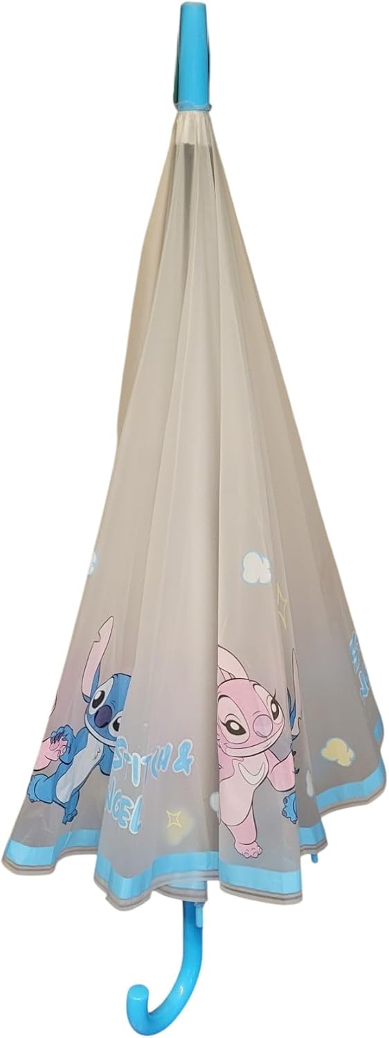 RRI Cartoon Stitch Windproof Folding Umbrella
