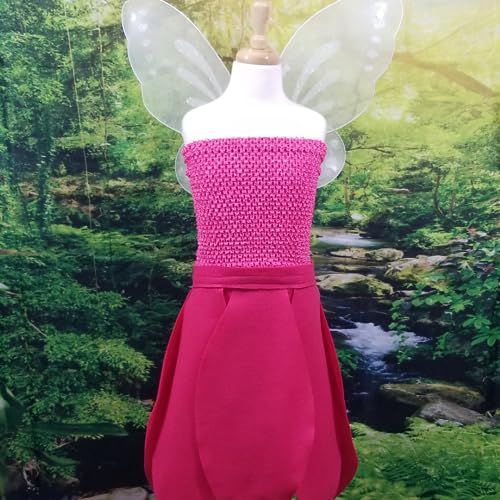 Pink Flower Fairy Costume for Baby and Kids