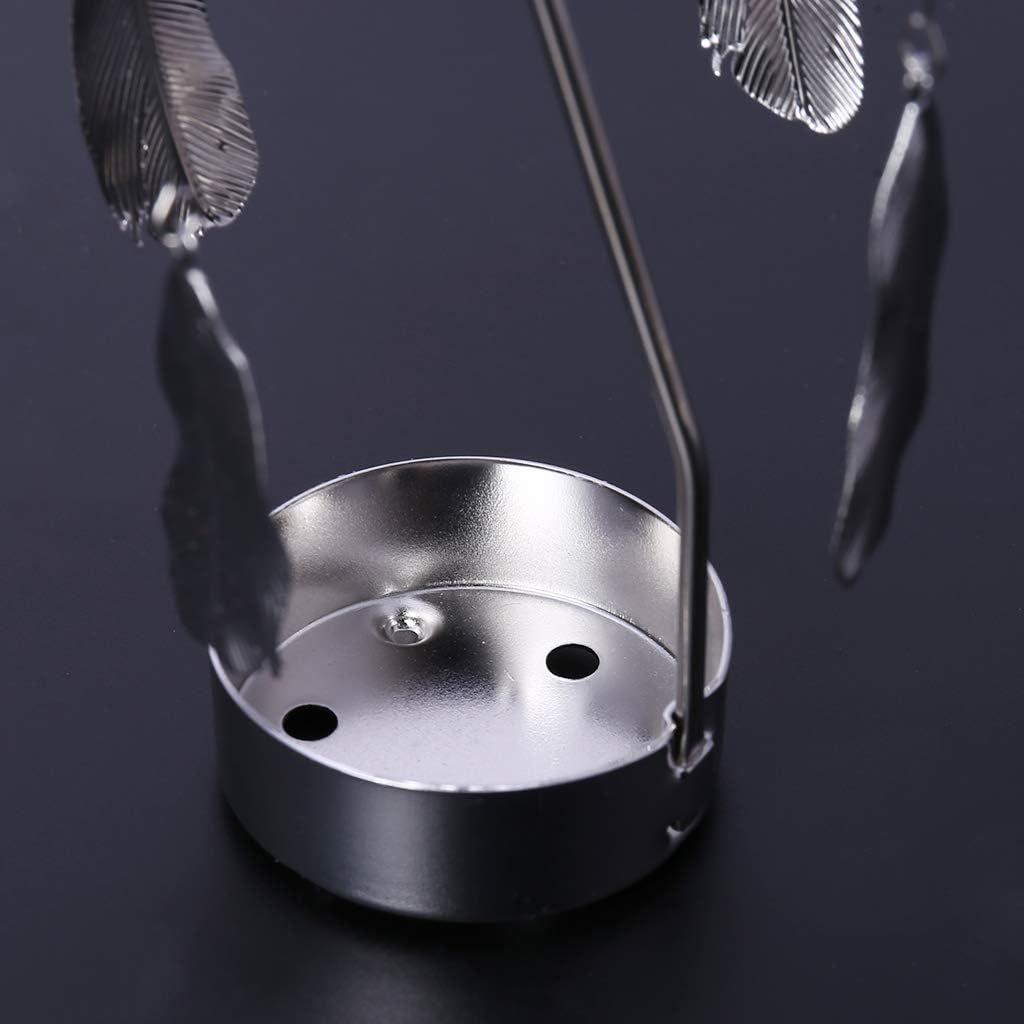 Ywmsfl Snowman Tea Light Holder Stand Metal Christmas Decor