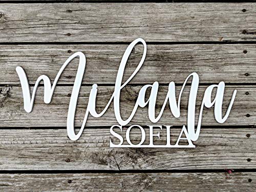 Large 30 Inch Custom Kids Name Sign