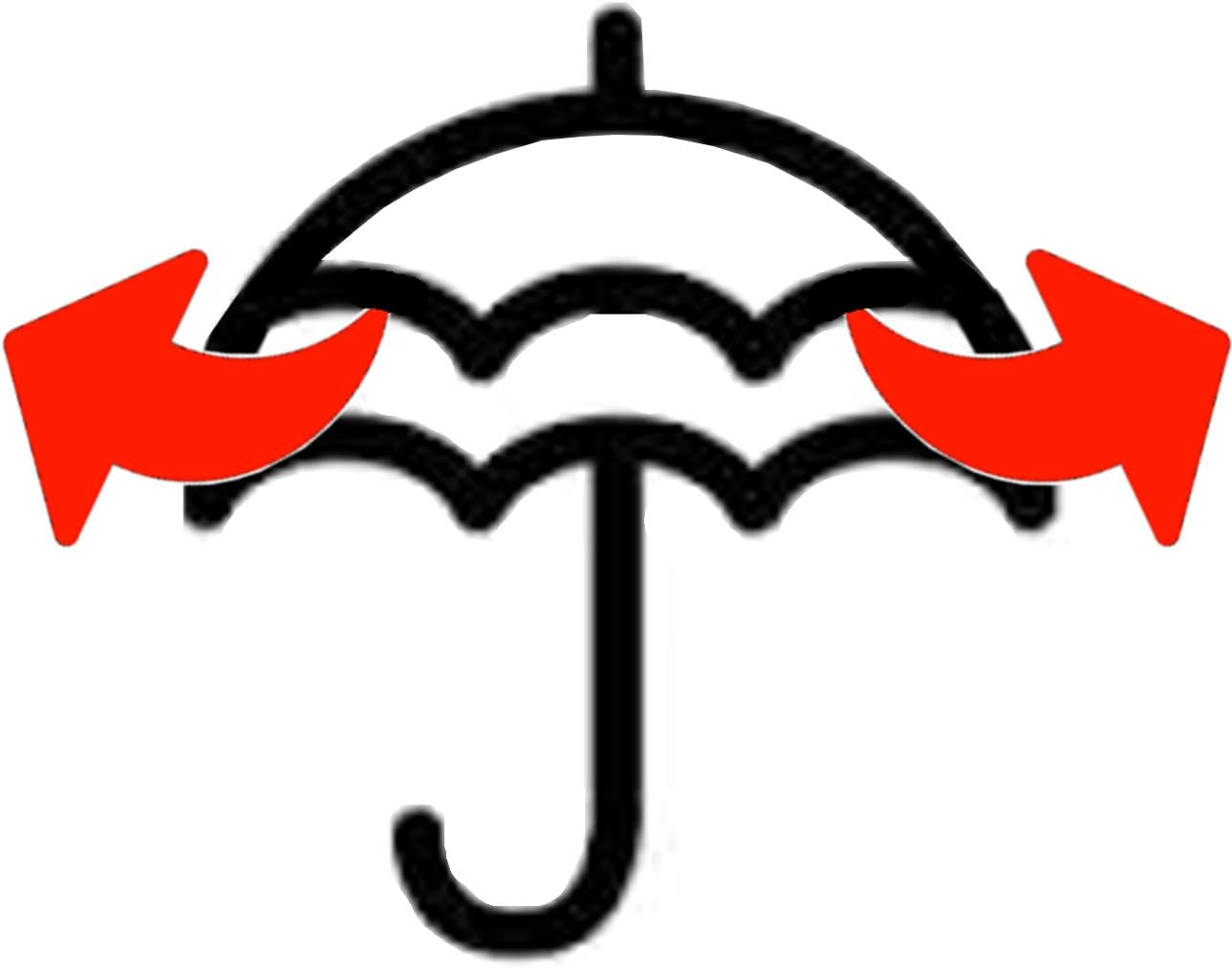 60MPH Windproof Heavy Duty Umbrella - StormDefender City