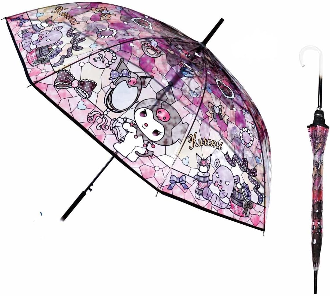 RRI Cartoon Kawaii Stainedglass K Uromi Stick Umbrella